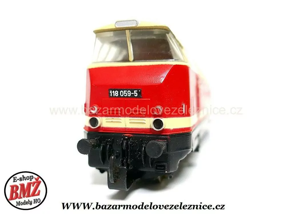 Piko DDR - DC - Dieselová lokomotiva BR 118 059 DR - HO