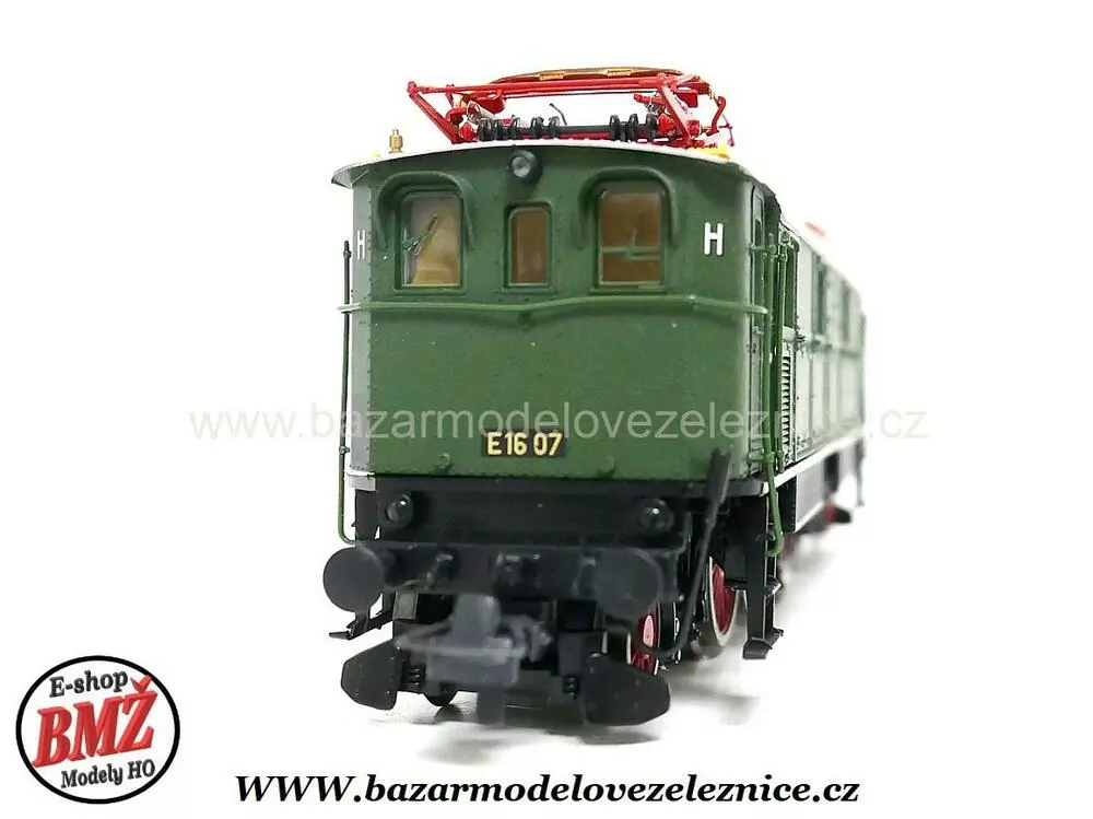 Roco - DSS - Elektrická lokomotiva muzeum E 16 07 DR  - HO