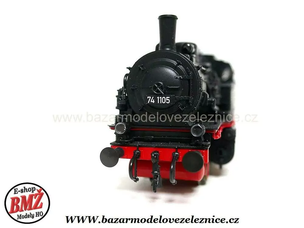 Roco - DCC - Parní lokomotiva BR 74 1105 DRG - HO