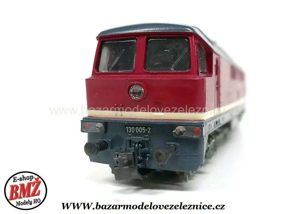 Piko DDR - DC - Dieselová lokomotiva BR 130 005 DR - HO