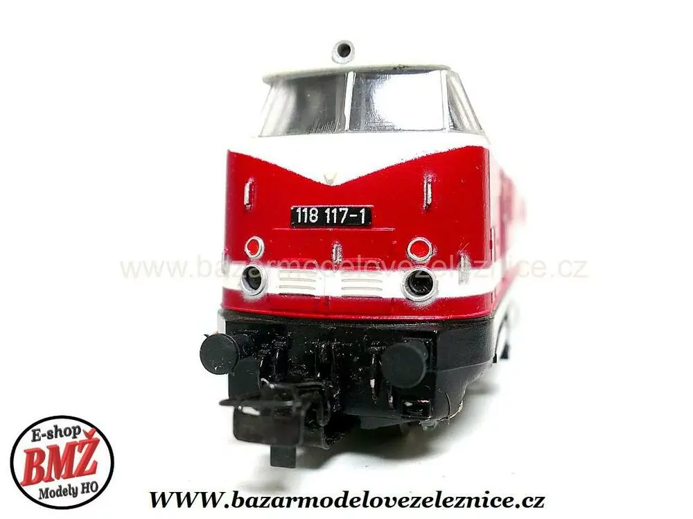 Piko DDR - DC - Dieselová lokomotiva BR 118 117 DR - HO