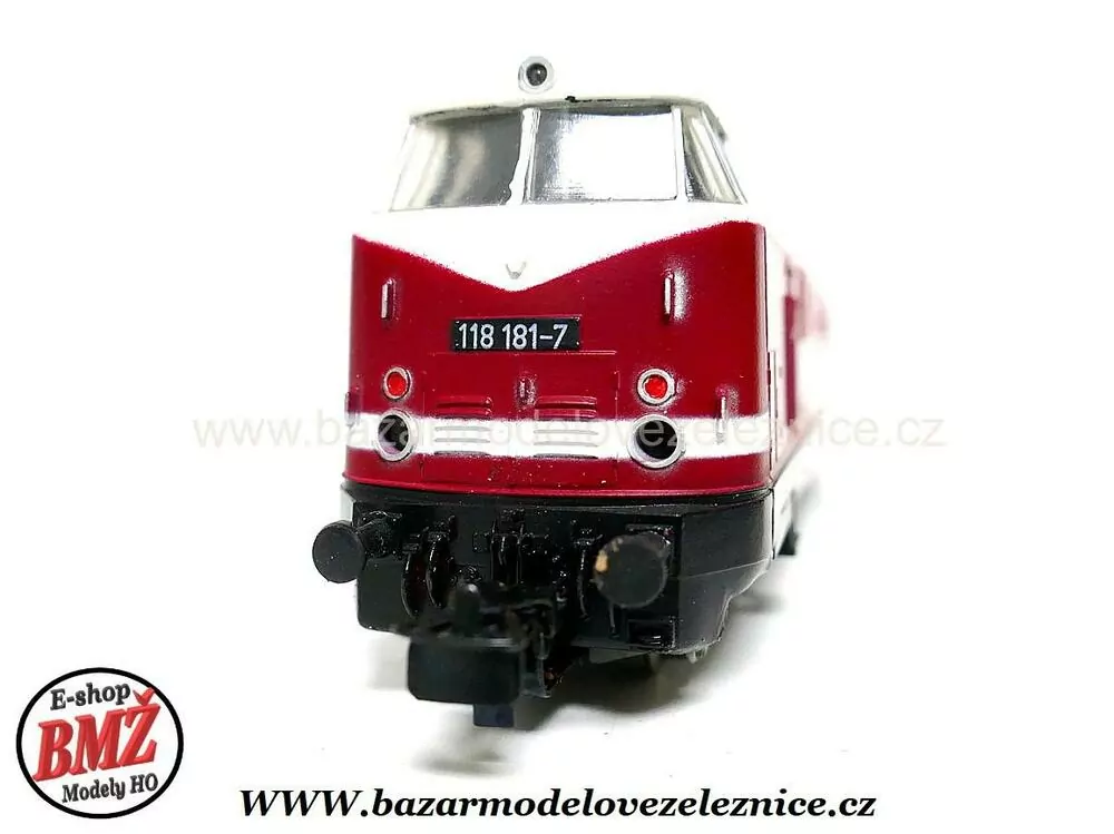 Piko DDR - DC - Dieselová lokomotiva BR 118 181 DR - HO