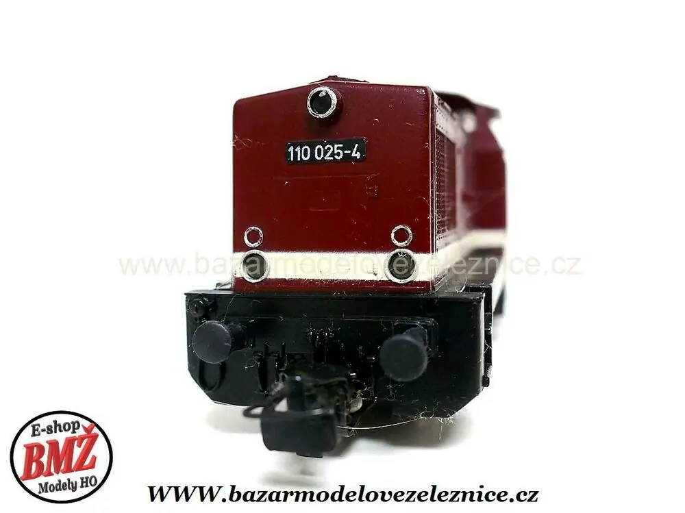 PIKO DDR - DC - Dieselová lokomotiva BR 110 025 DR - HO