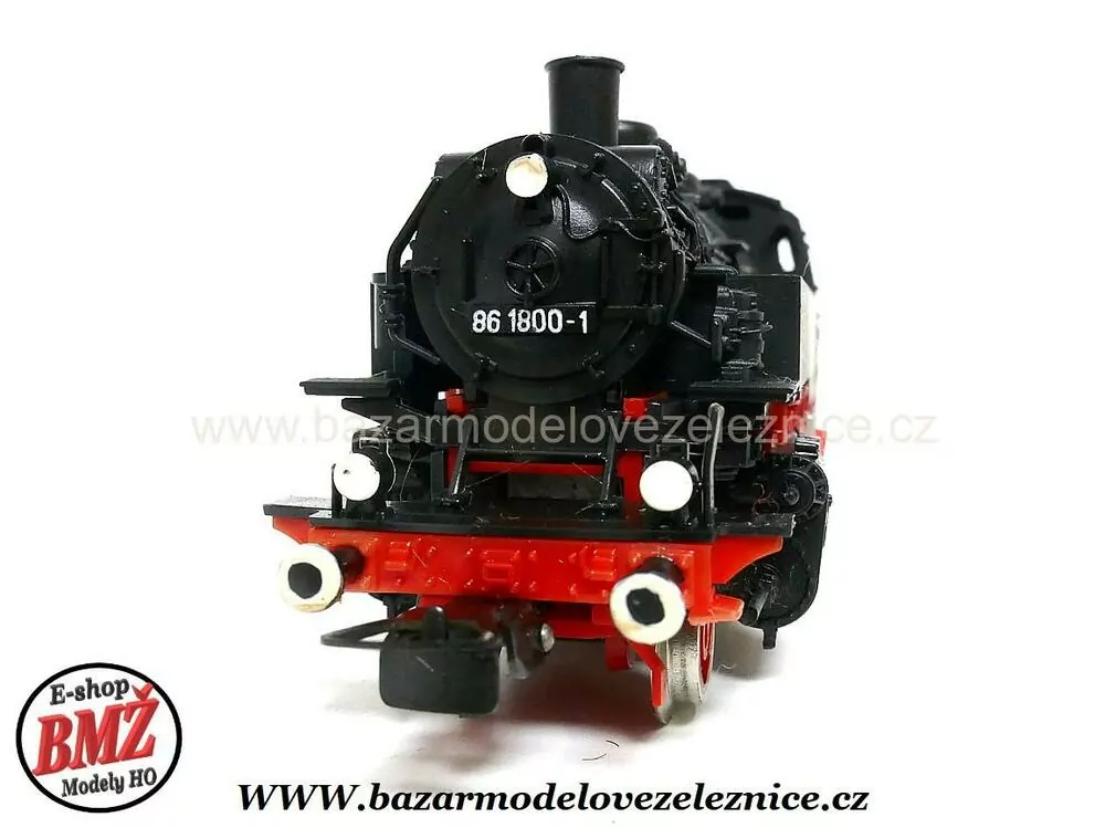 Piko DDR - DC - Parní lokomotiva BR 86 1800 DR  - HO