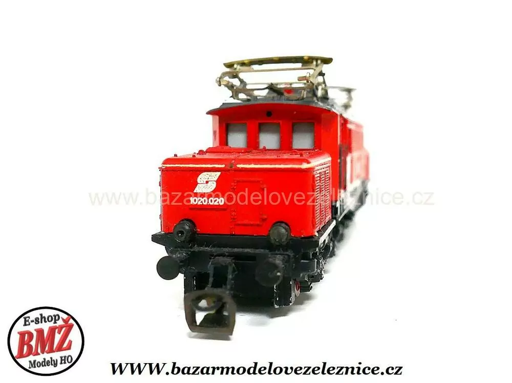 BTTB - Elektrická lokomotiva 1020 OBB - TT