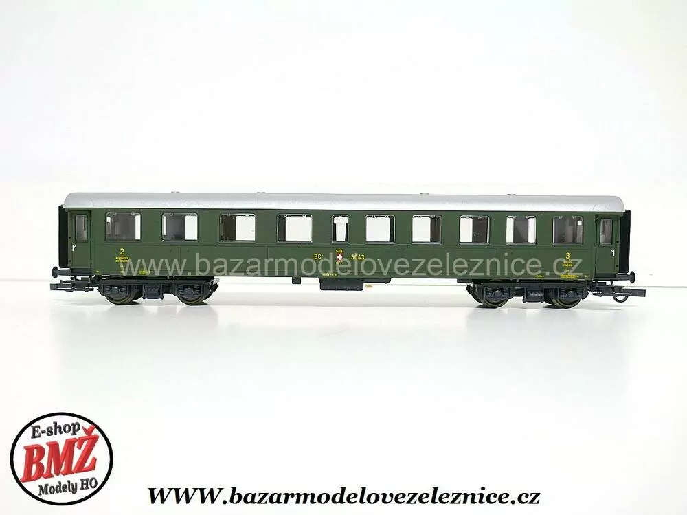 Roco - DC - Set s elektrickou lokomotivou Be 6/8 + 3 OSOB. vozy - HO