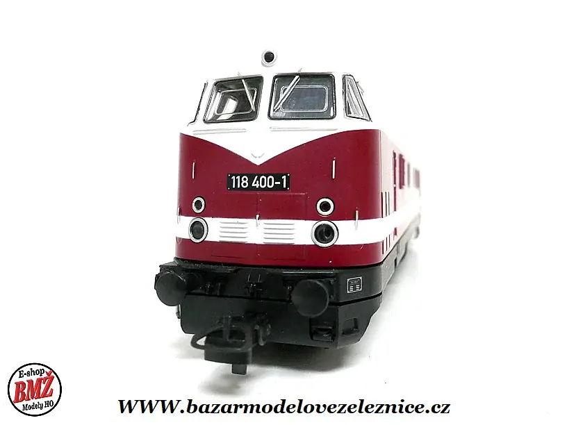 Nové Piko - DSS - Dieselová lokomotiva BR 118 400 DR - HO
