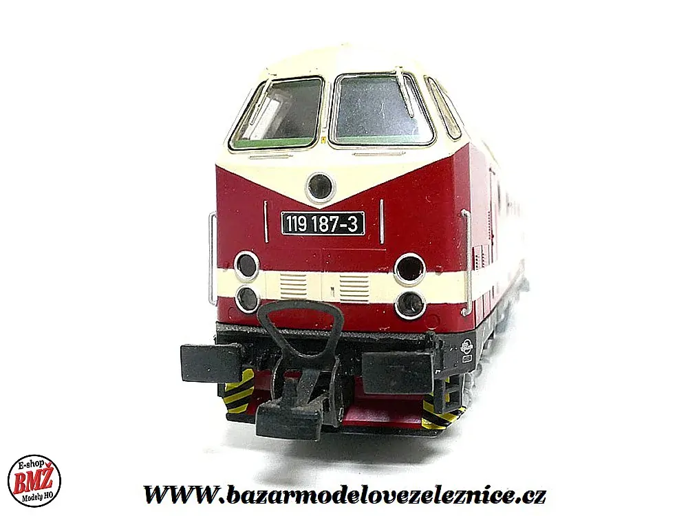 Nové Piko - DSS - Dieselová lokomotiva BR 119 187 DR - HO