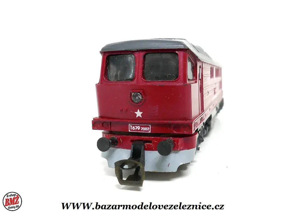 BTTB - Dieselová lokomotiva T 679 ČSD - TT