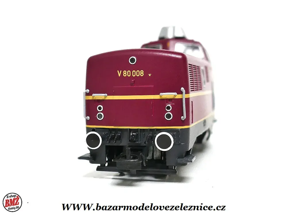 Roco - DCC - Dieselová lokomotiva V 80 008 DR - HO