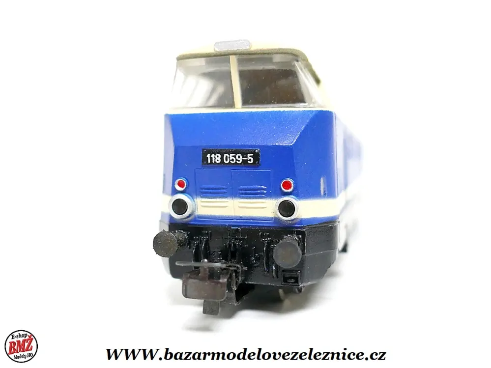 Piko DDR - DC - Dieselová lokomotiva BR 118 059 DR - HO