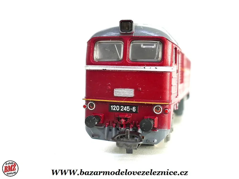 Piko DDR - DC - Dieselová lokomotiva BR 120 245 DR - HO