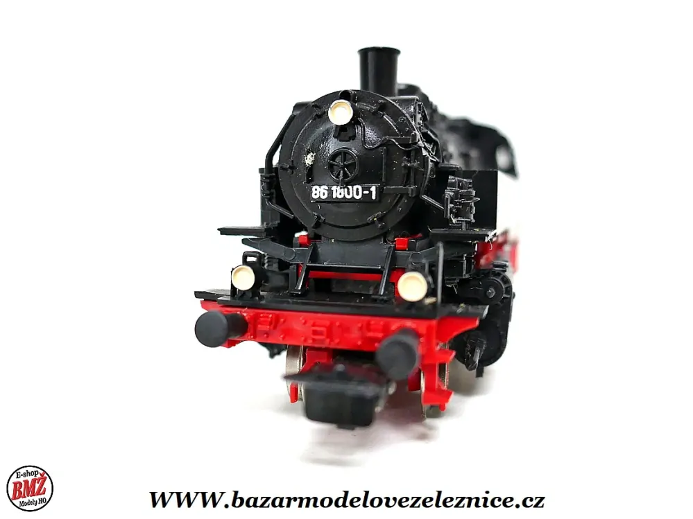 Piko DDR - DC - Parní lokomotiva BR 86 1800 DR - HO