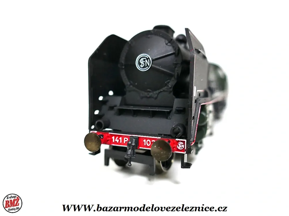 Jouef - DC - Parní lokomotiva Serie 141.P.102 SNCF - HO