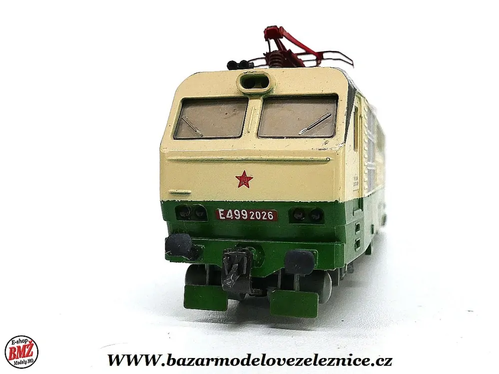 Piko DDR - DC - Elektrická lokomotiva E 499 ČSD - HO