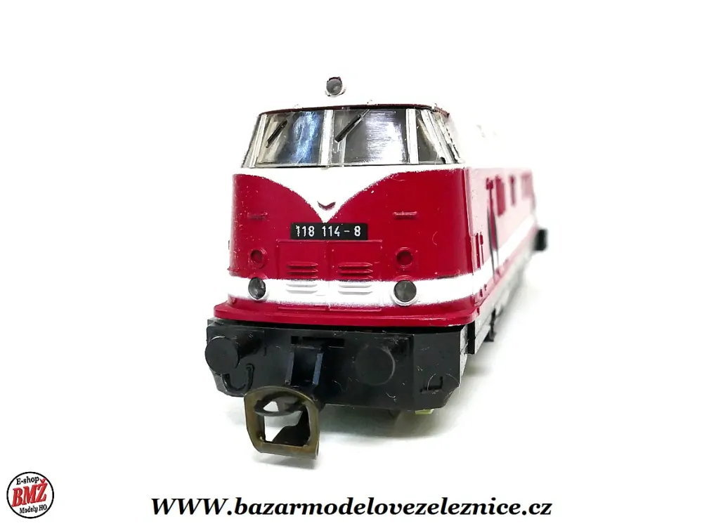 BTTB - Dieselová lokomotiva BR 118 114 DR- TT