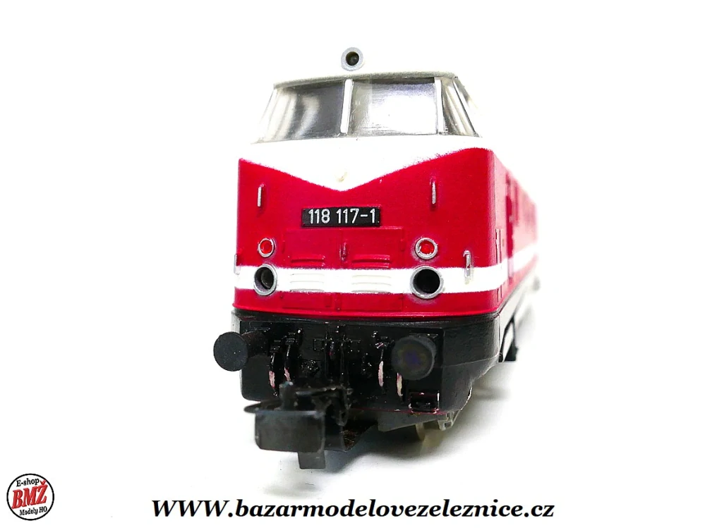 Piko DDR - DC - Dieselová lokomotiva BR 118 117 DR - HO