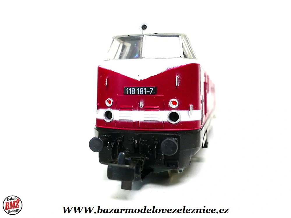 Piko DDR - DC - Dieselová lokomotiva BR 118 181 DR - HO