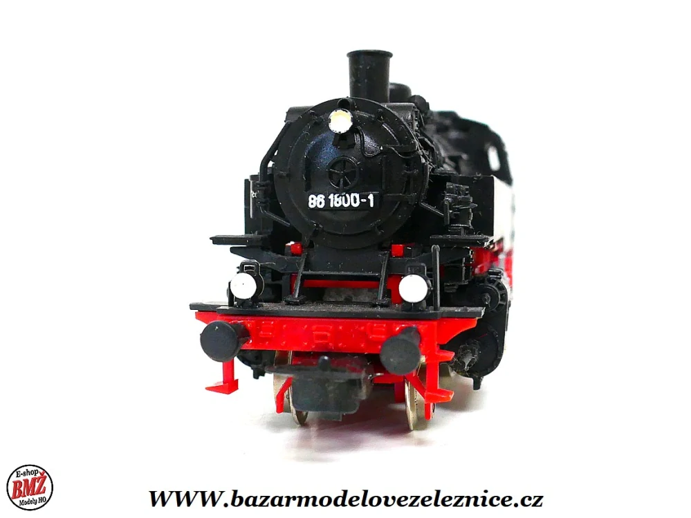 Piko DDR - DC - Parní lokomotiva BR 86 1800 DR  - HO