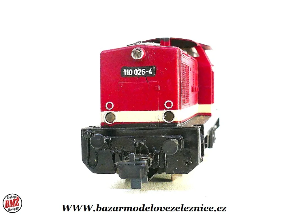 PIKO DDR - DC - Dieselová lokomotiva BR 110 025 DR - HO