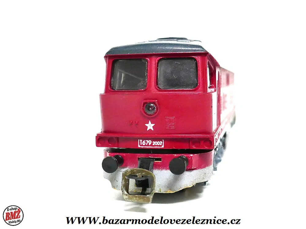 BTTB - Dieselová lokomotiva T 679 2002 ČSD - TT