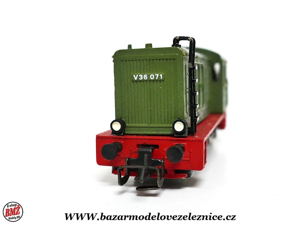 BTTB - Dieselová lokomotiva V 36 021 DR - TT