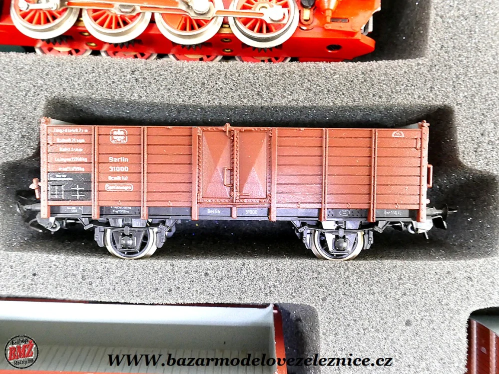 Piko DDR - DC - Set s BR 55 K.P.E.V. + 3 nákl. vozy - HO
