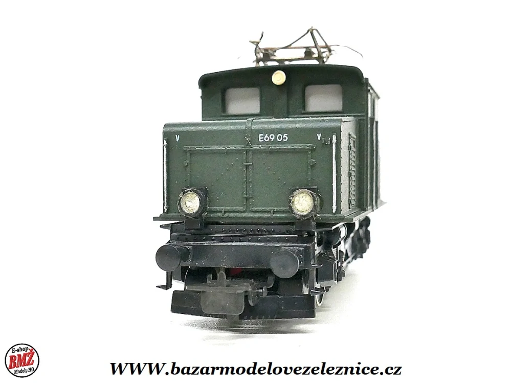 PIKO DDR - DC - Elektrická lokomotiva E 69 05 DB -HO