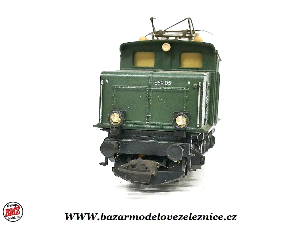 PIKO DDR - DC - Elektrická lokomotiva E 69 05 DB -HO