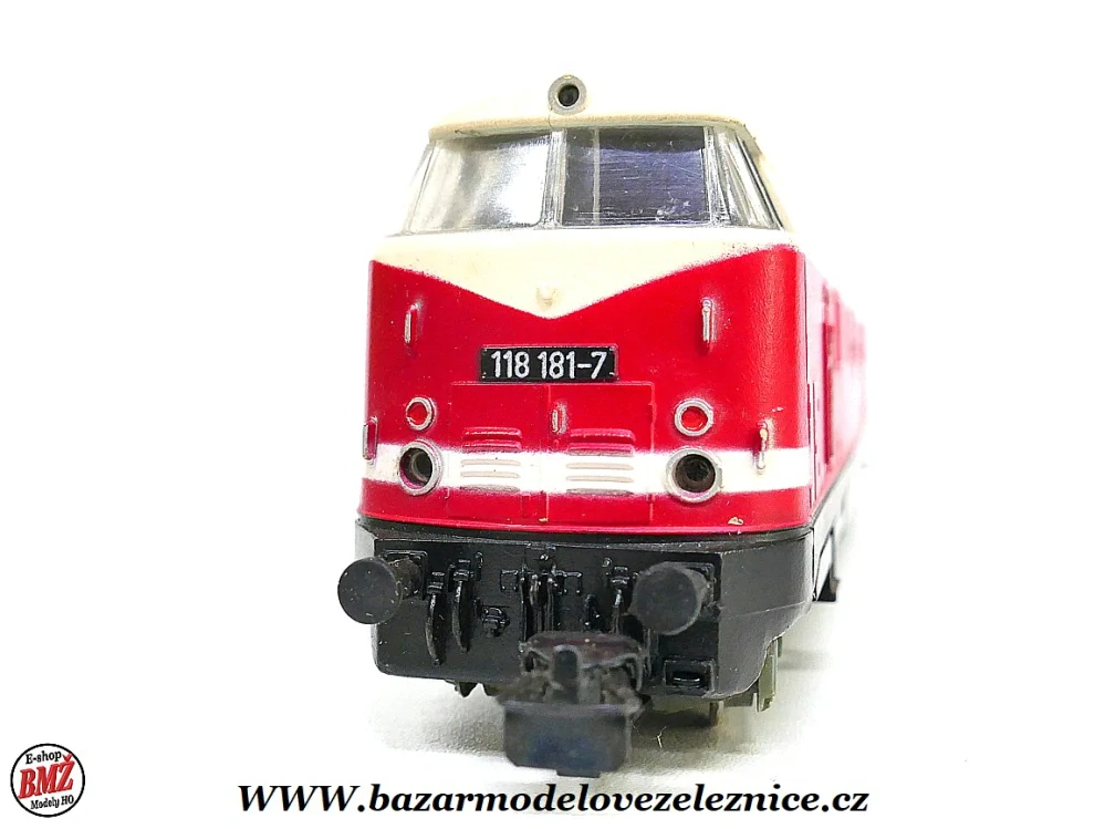 Piko DDR - DC - Dieselová lokomotiva V 180 181 DR - HO