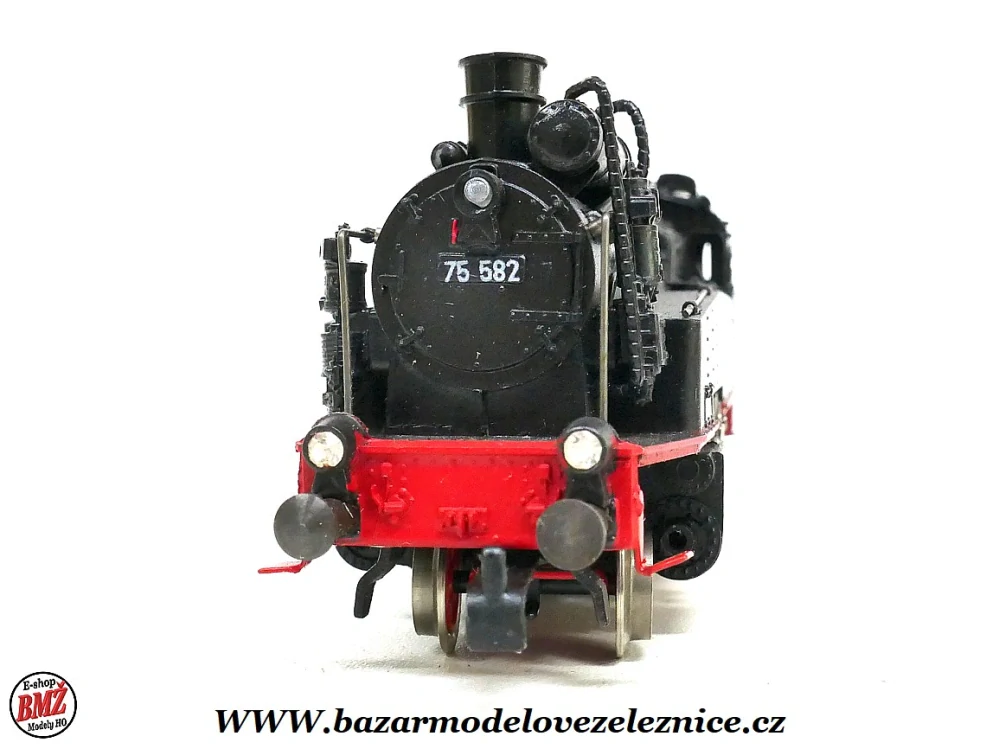 Piko DDR - DC - Parní lokomotiva BR 75 582 DR - HO
