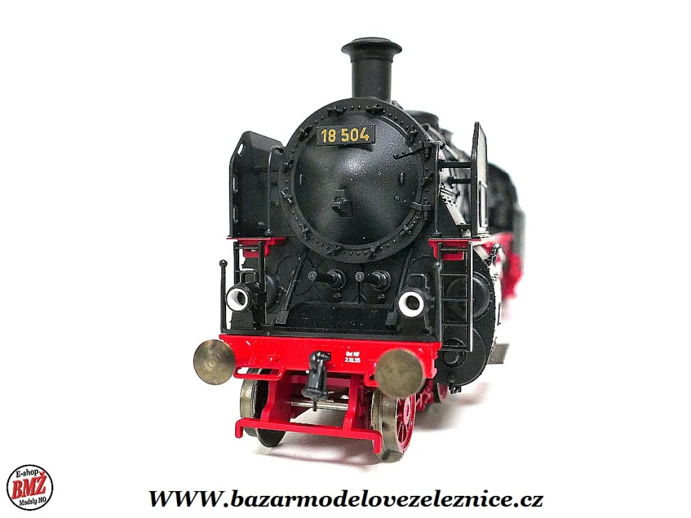 Fleischmann - DCC + ZVUK - Parní lokomotiva BR 18 504 DRG - HO