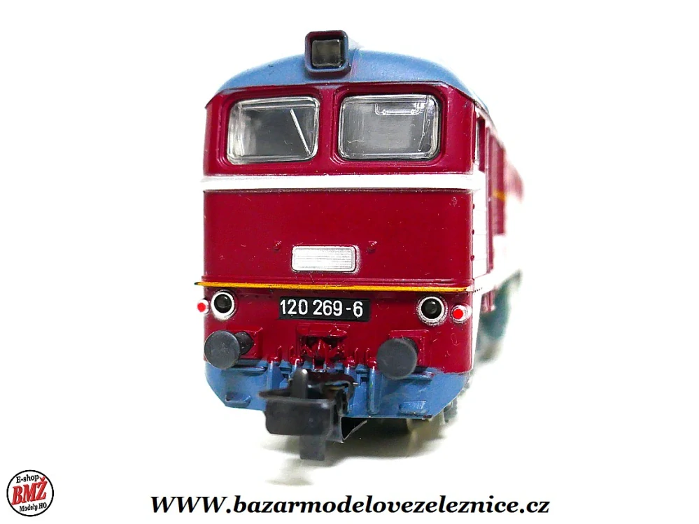 Piko DDR - DC - Dieselová lokomotiva BR 120 245 DR - HO