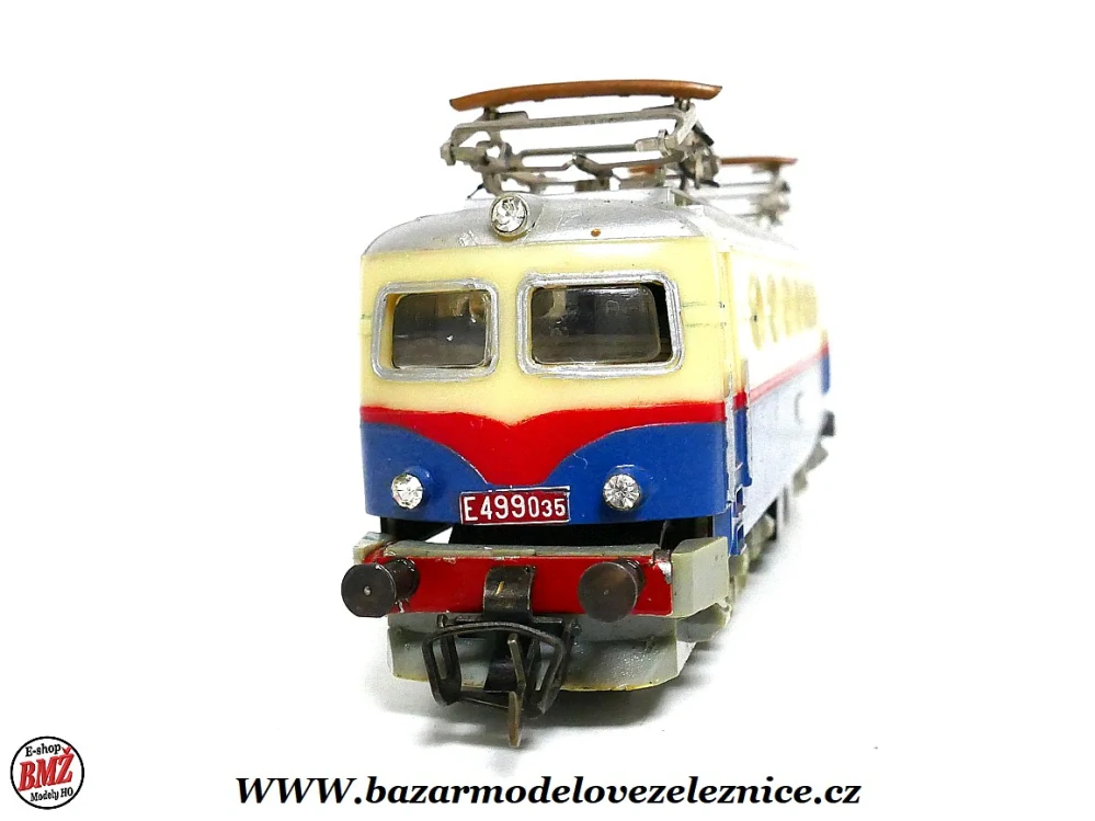 BTTB - Elektrická lokomotiva E 499 ČSD - TT