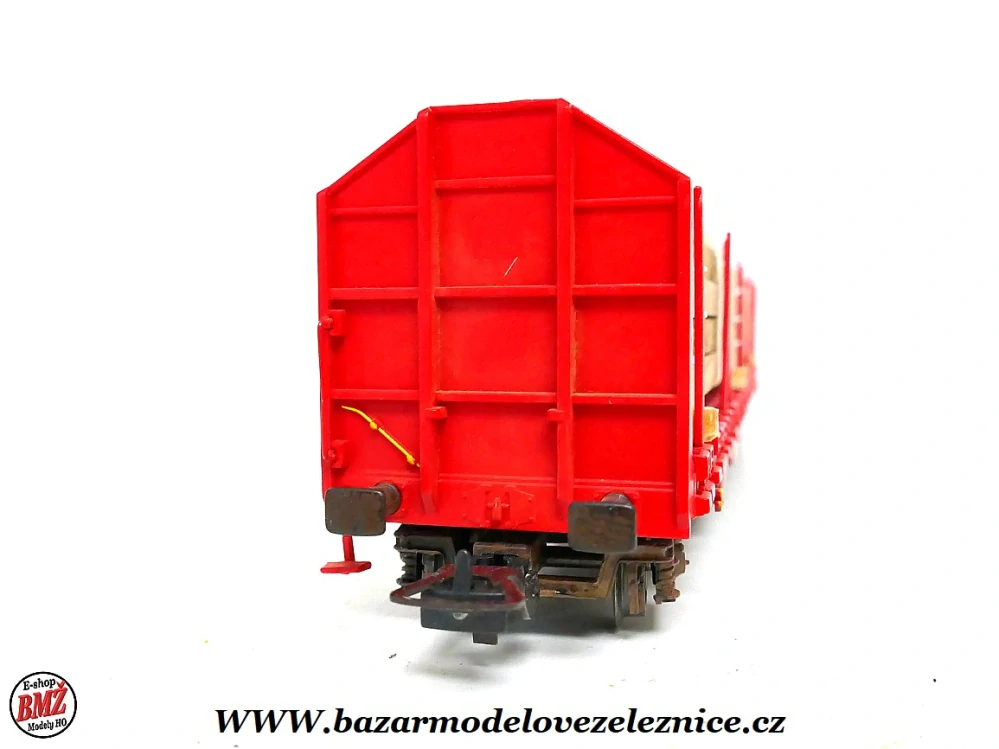 Nové Piko - Klanicový vůz DB Cargo s dřevem - HO