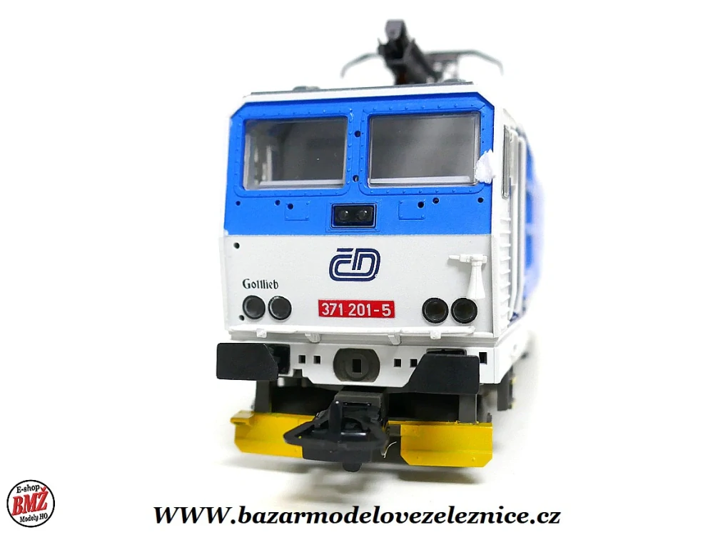 Nové Piko - DSS - Elektrická lokomotiva 371.201 - ČD - HO