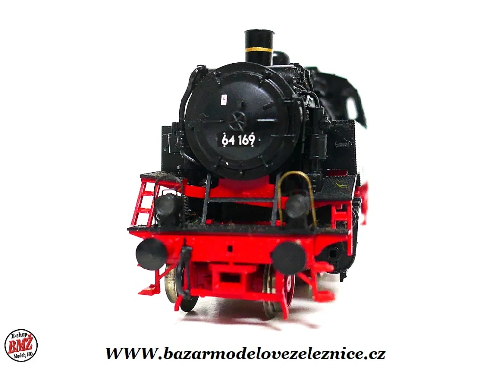 Roco -DCC + KOUŘ - Parní lokomotiva BR 64 169 DR - HO