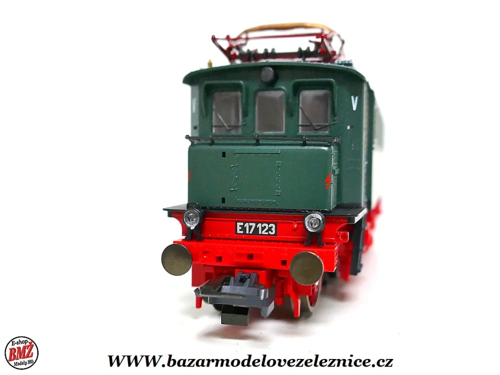 Roco - DSS - Elektrická lokomotiva E 17 123 DR - HO