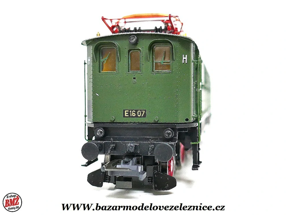 Roco - DSS - Elektrická lokomotiva muzeum E 16 07 DR - HO