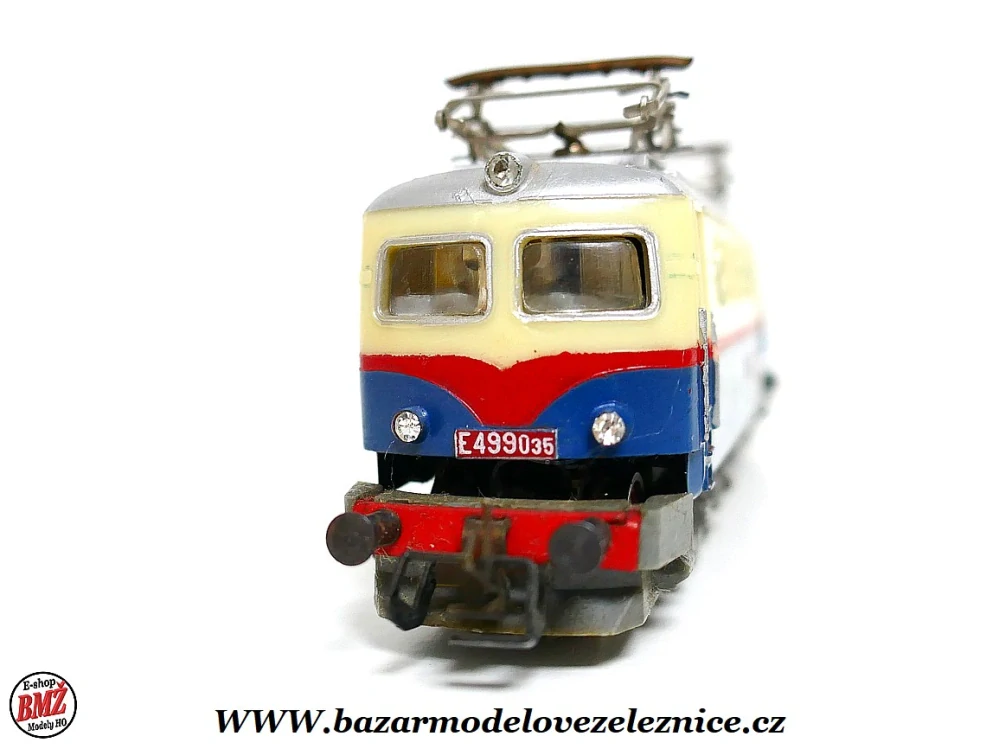 Zeuke - Elektrická lokomotiva E 499 001 ČSD - TT