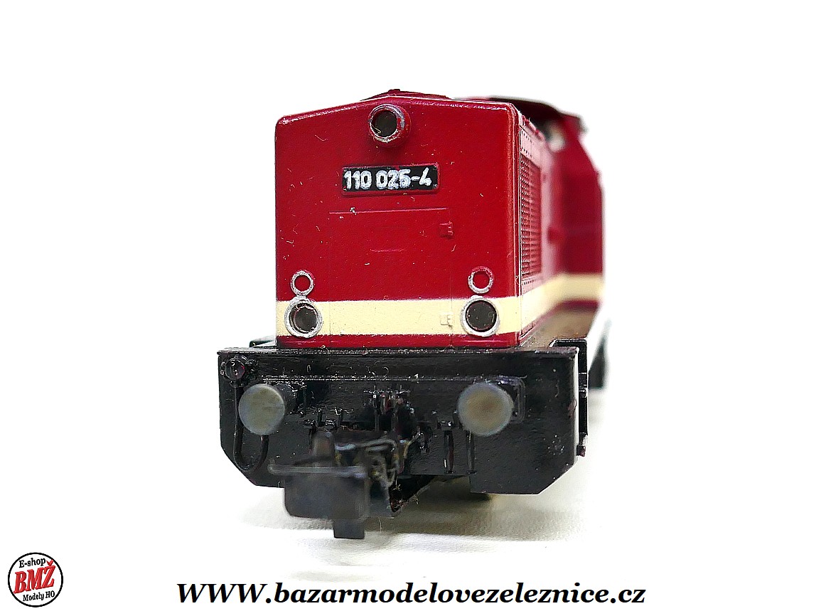 Piko DDR - DC - Dieselová lokomotiva BR 110 025 DR - HO