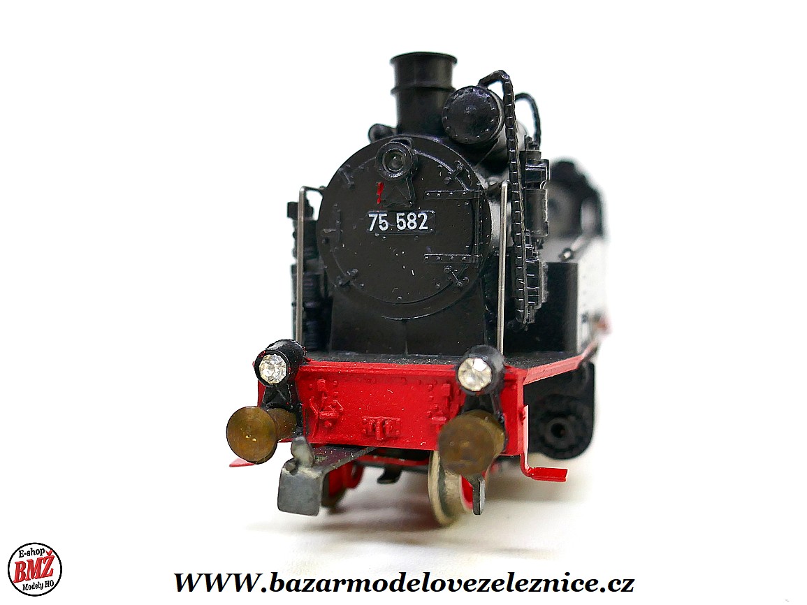 Piko DDR - DC - Parní lokomotiva BR 75 582 DR - HO