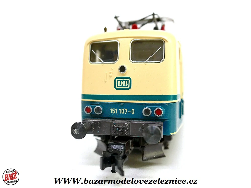 Fleischmann - DC - Elektrická lokomotiva BR 151 107 DB -  HO
