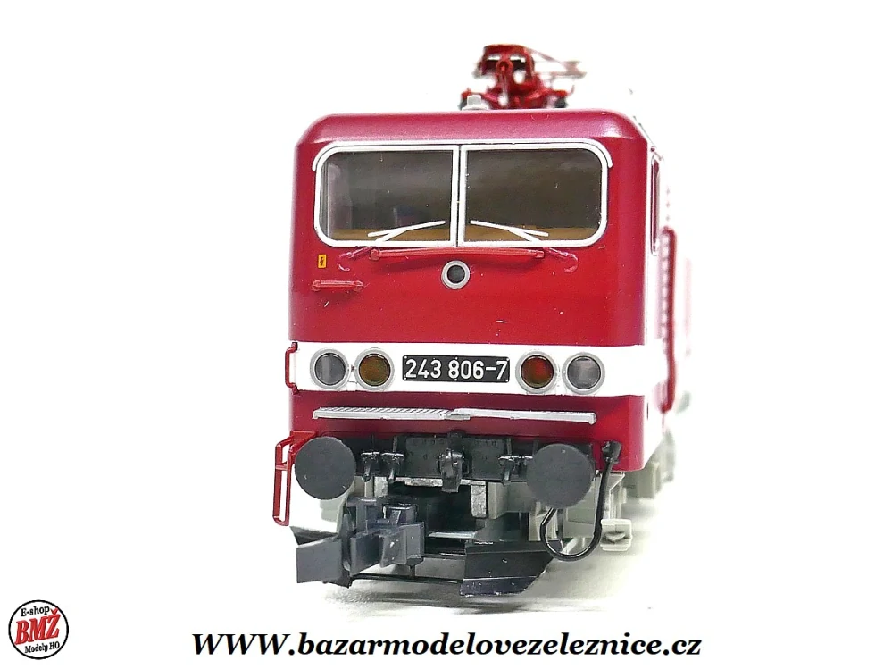 Roco - DSS - Elektrická lokomotiva BR 243 806 DR - HO