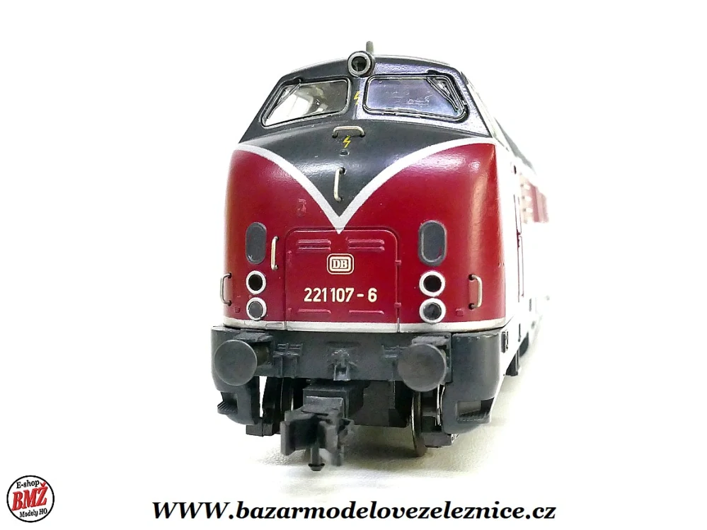 Marklin HAMO - DCC - Dieselová lokomotiva BR 221 107 DB - HO
