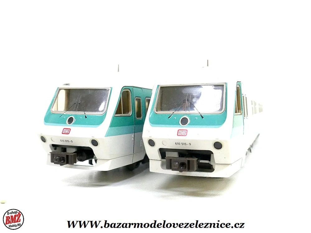 Fleischmann - DC - Dieselová souprava VT 610 Pendolino DB - HO