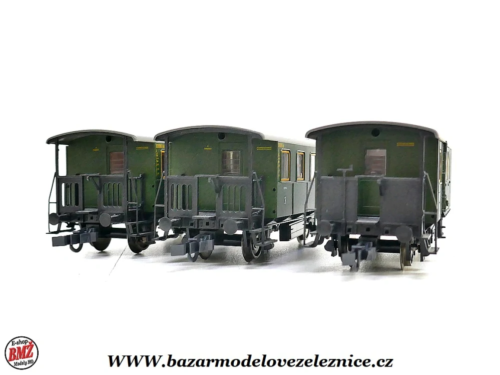 Roco - Set 3 osobních vozů DB - HO