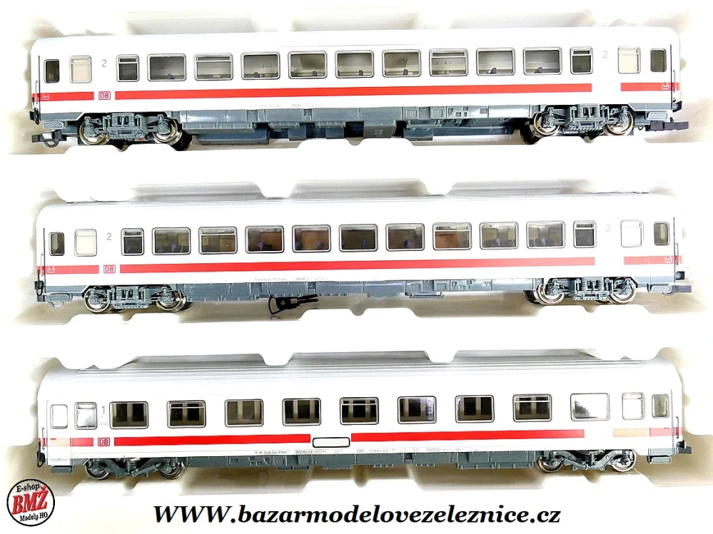 Roco - set 3 osobních vozů InterCity der DB - HO