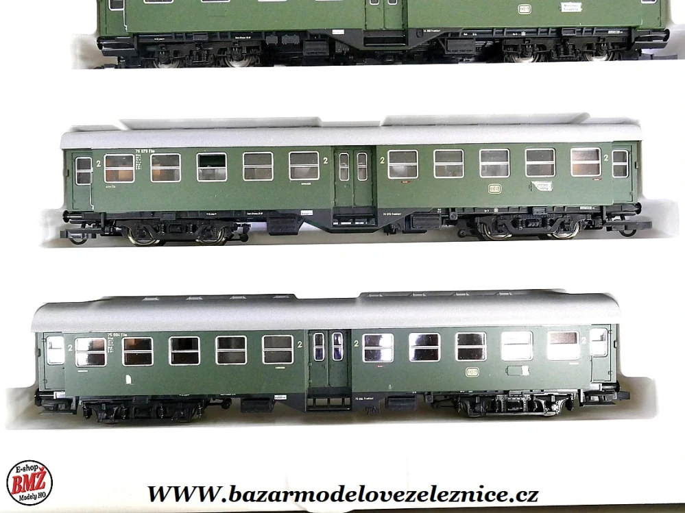 Roco - set 3 osobních vozů DB - HO