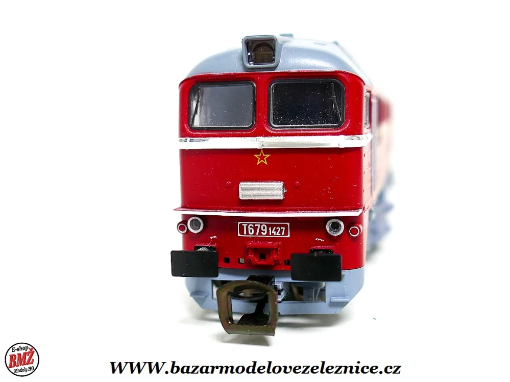 Roco - DCC + ZVUK - Dieselová lokomotiva T679 ČSD Sergej -  TT